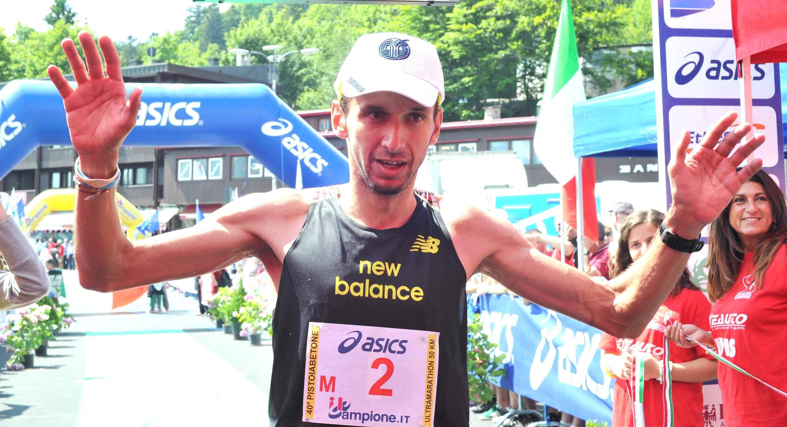 Il vincitore Matteo Lucchese (foto Gori)