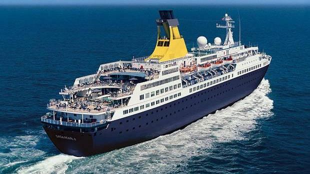 La "Saga Pearl II" ripresa in navigazione