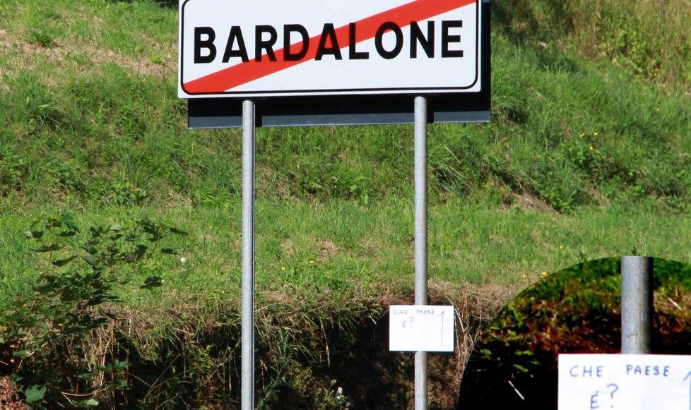 Il cartello stradale della discordia 