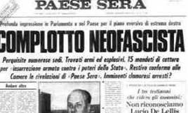 Quando Borghese tentò di fare il golpe 