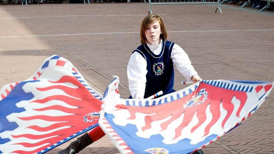 Primi titoli nazionali per i piccoli sbandieratori