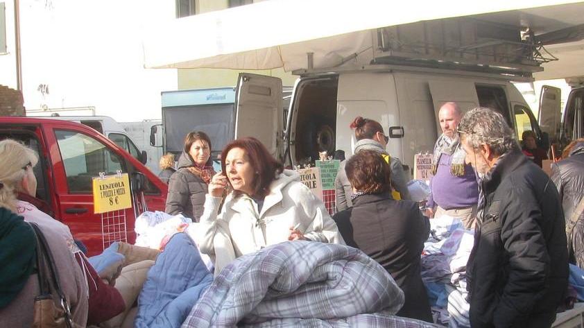 Il mercato torna in centro con la piena sicurezza