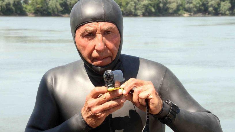 A nuoto da Ponte a Polesella