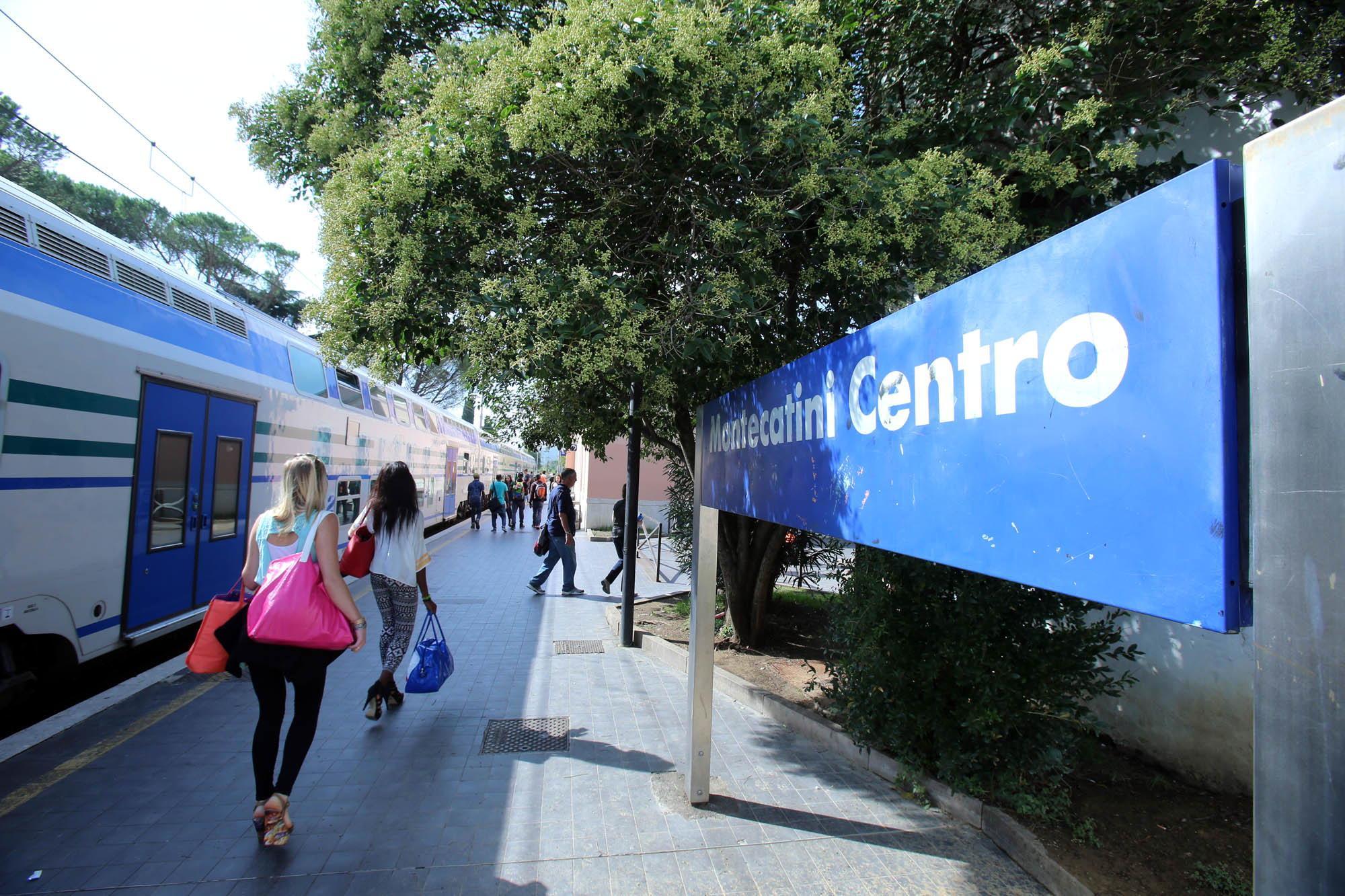 L'uomo è stato fermato alla stazione di Montecatini