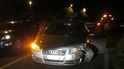 Ubriaco al volante provoca incidente Denunciato 36enne