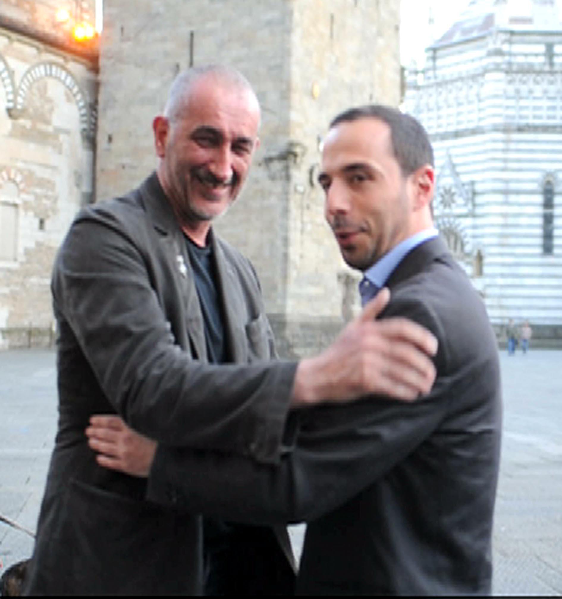 Marcello Bucci e Samuele Bertinelli (Foto Gori)
