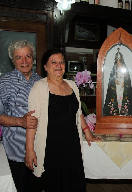 Tonino Demartis con la moglie Giovanna