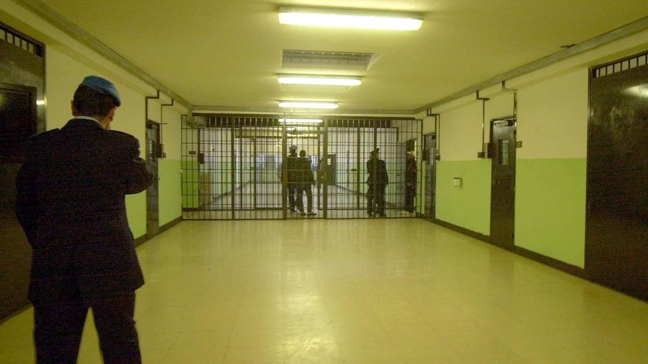 L'interno del carcere di Sant'Anna di Modena