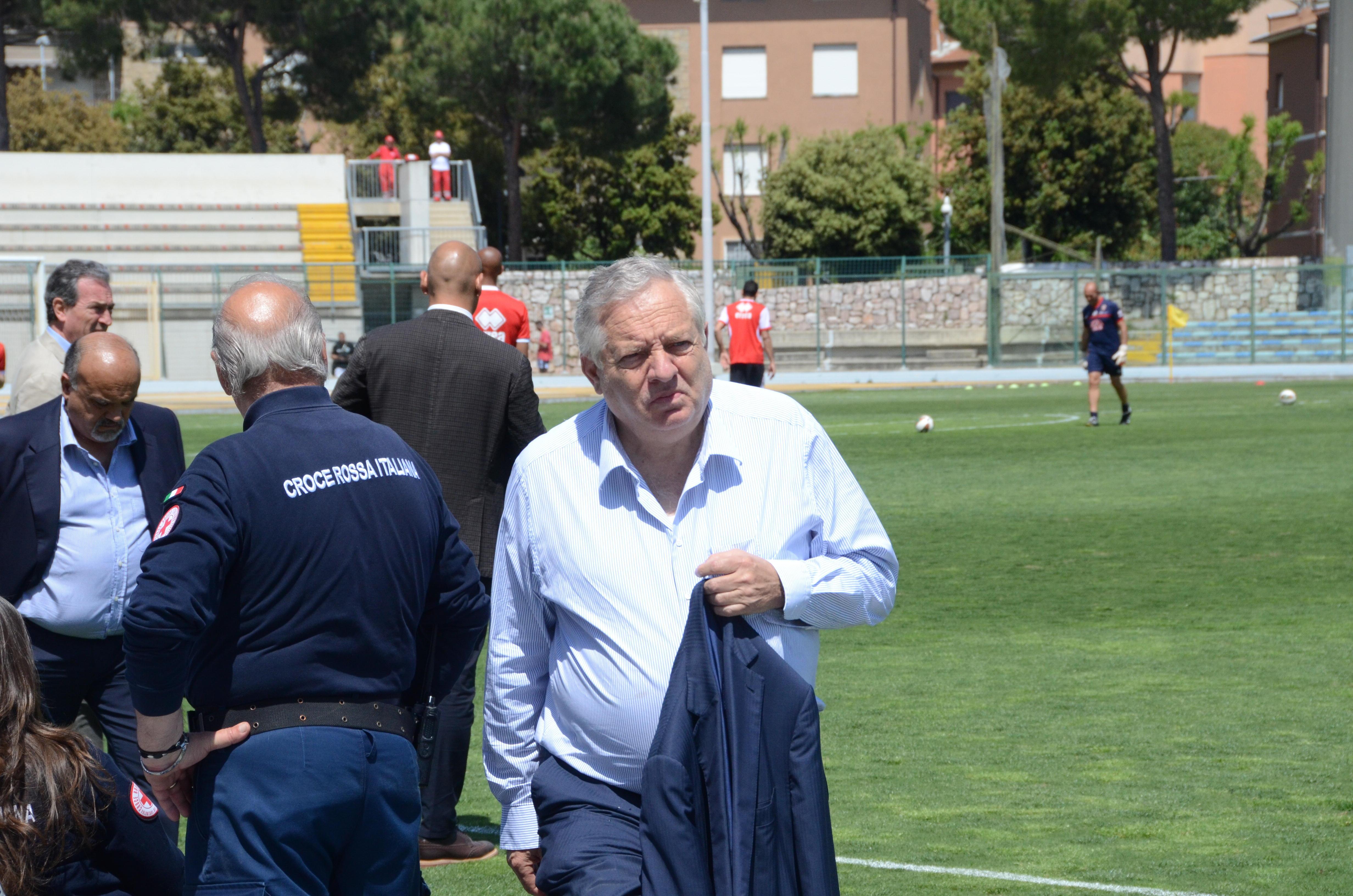 Piero Camilli, presidente dell'Us Grosseto