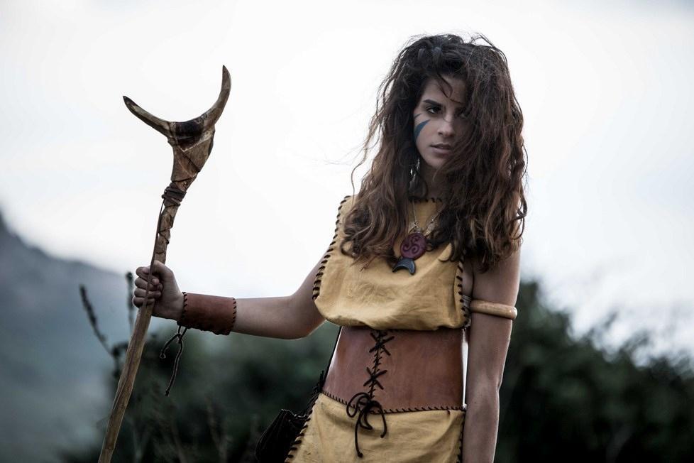 Veronica Obinu sul set di "Iskìda della Terra dei Nurak"
