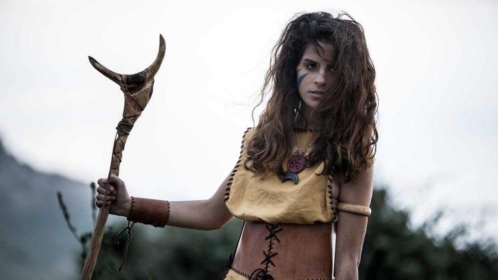 Veronica Obinu sul set di "Iskìda della Terra dei Nurak"