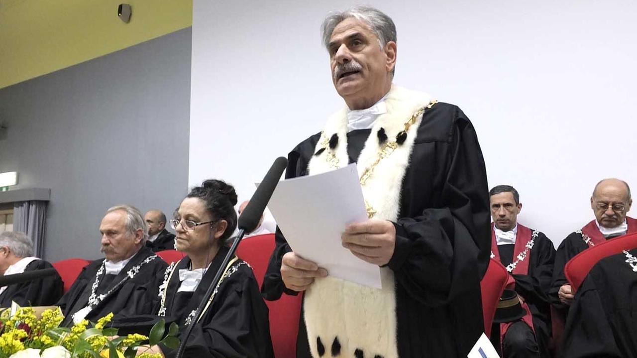 Il rettore Massimo Augello