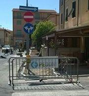 Via del Castelluccio, cantiere aperto 