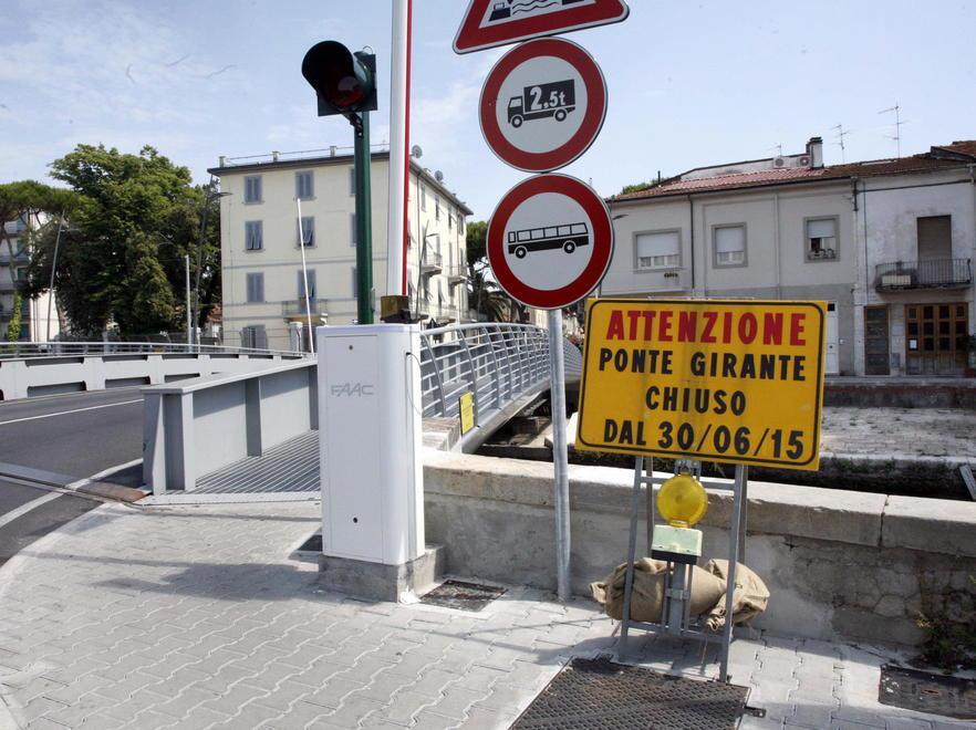Il ponte girante da oggi è di nuovo chiuso 