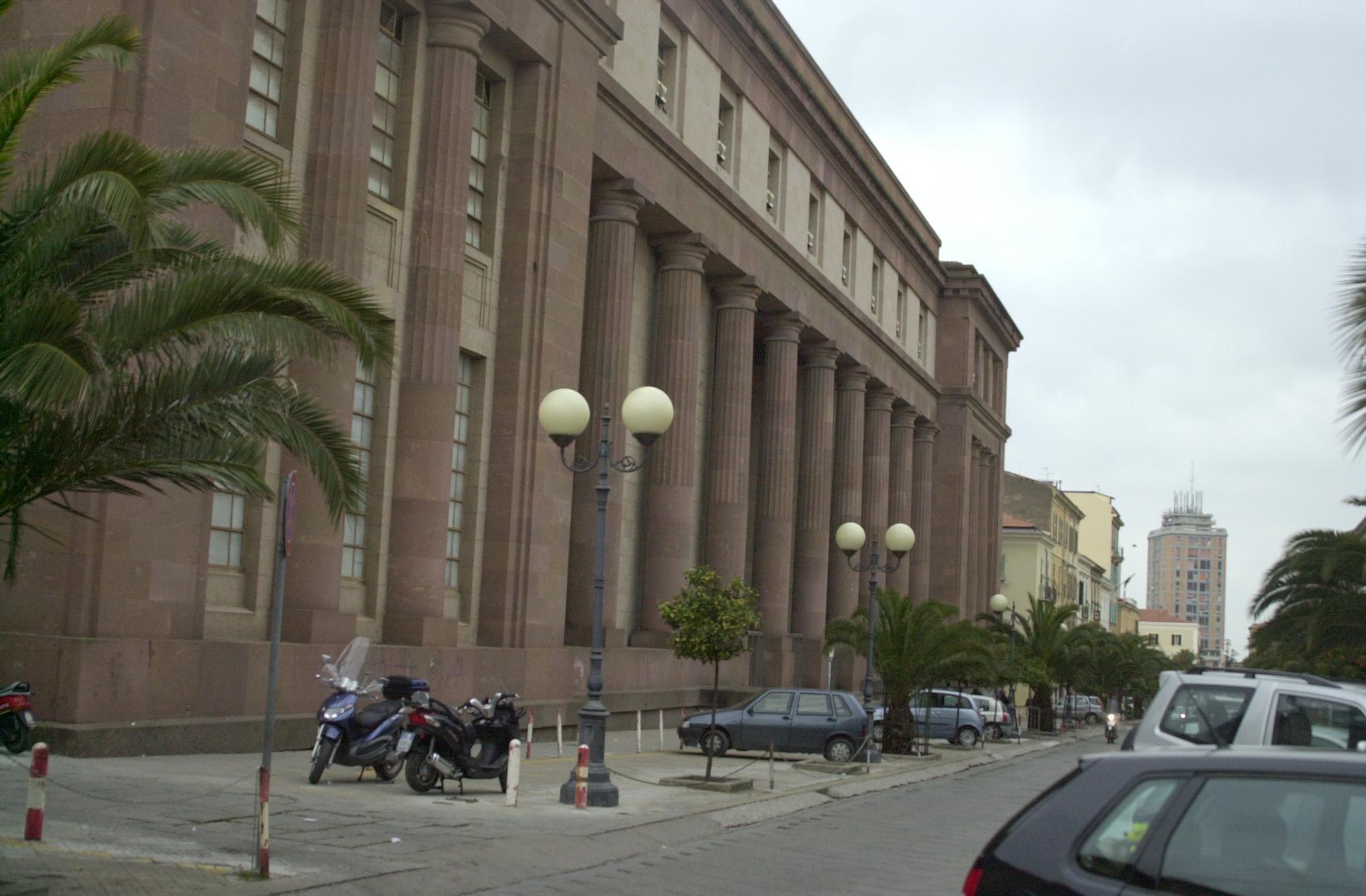 Il tribunale di Sassari dove si è tenuto il processo