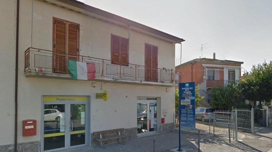 L'ufficio postale di Riotorto