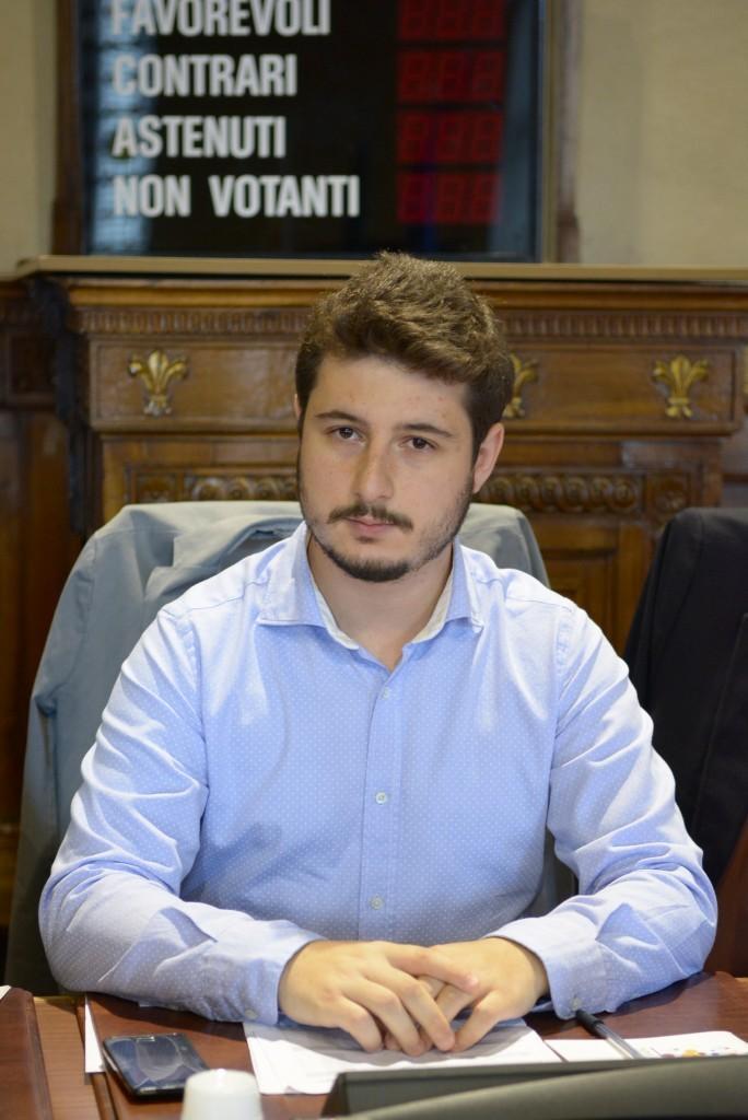 Il capogruppo Pd Lorenzo Rocchi