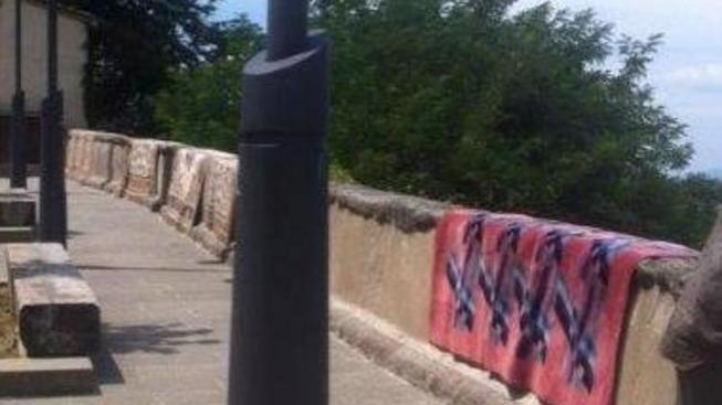 Tappeti stesi in piazza in pieno centro