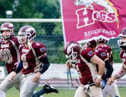 Football americano, gli Hogs sfidano Torino per lo scudetto