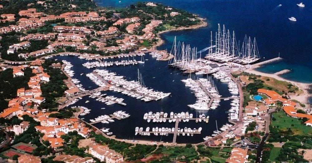 Una veduta della marina di Porto Rotondo