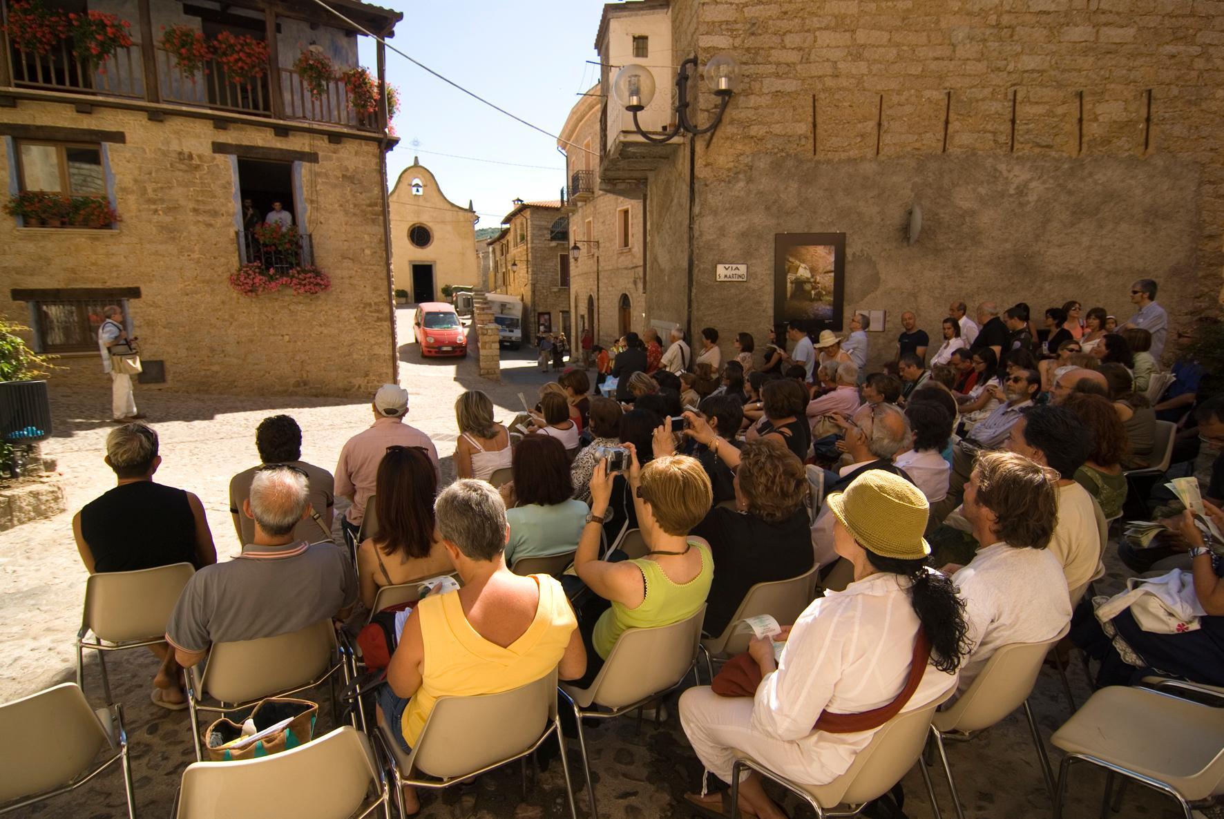 Un'edizione del festival di Gavoi