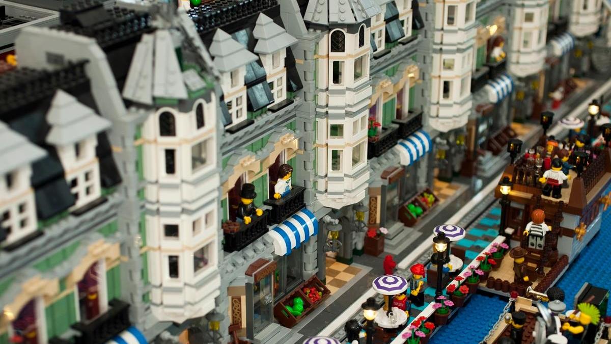 Uno dei castelli della Lego costruiti a Porto Cervo