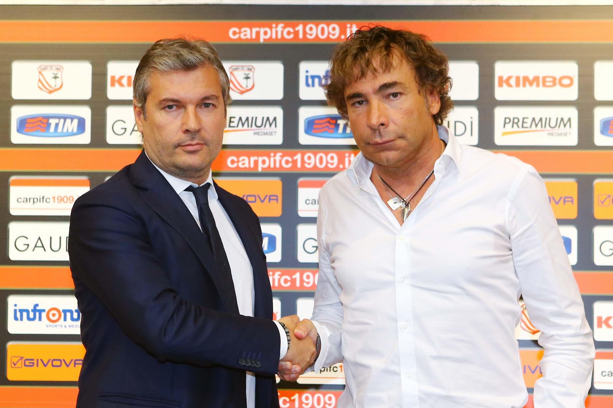 Sean Sogliano con Stefano Bonacini