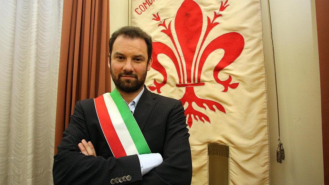 Il sindaco Alessio Falorni