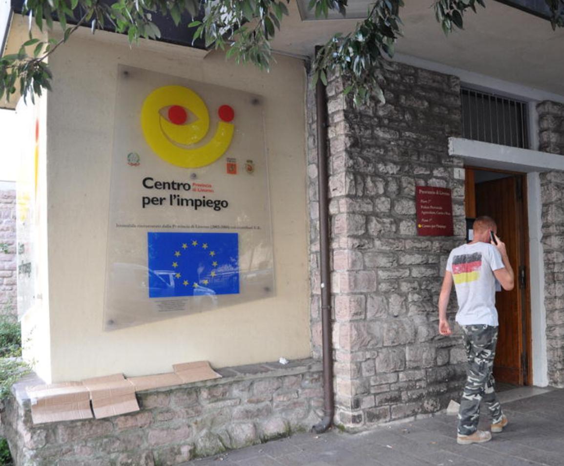 Il centro impiego di Cecina