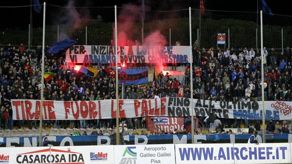 I tifosi chiedono chiarezza alla società