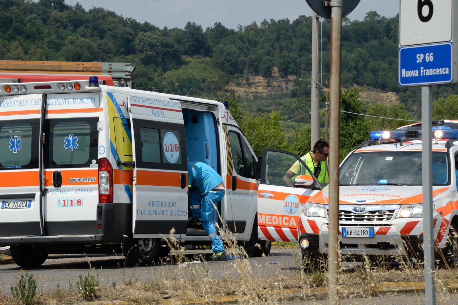 Incidente stradale a Gallicano con tre disabili rimasti feriti 