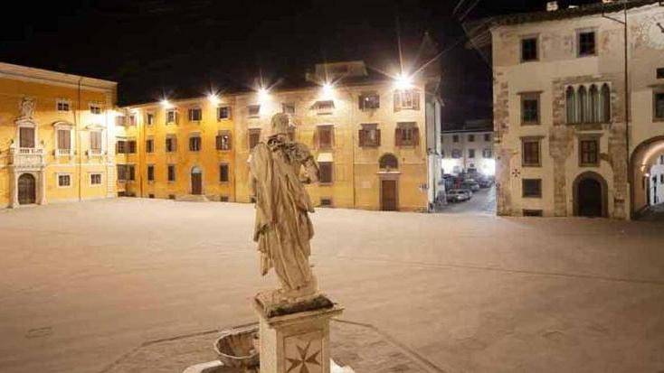 La piazza delle Sette vie un tempo cuore della città