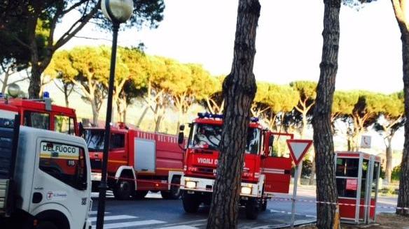 Fuga di gas durante i lavori Paura a Castel del Piano