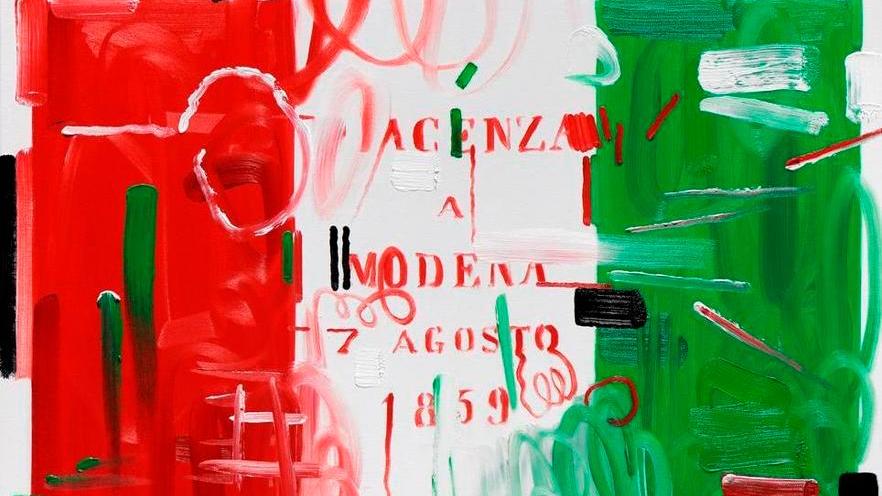 L’arte e il Tricolore Le opere di cinque artisti alla stazione