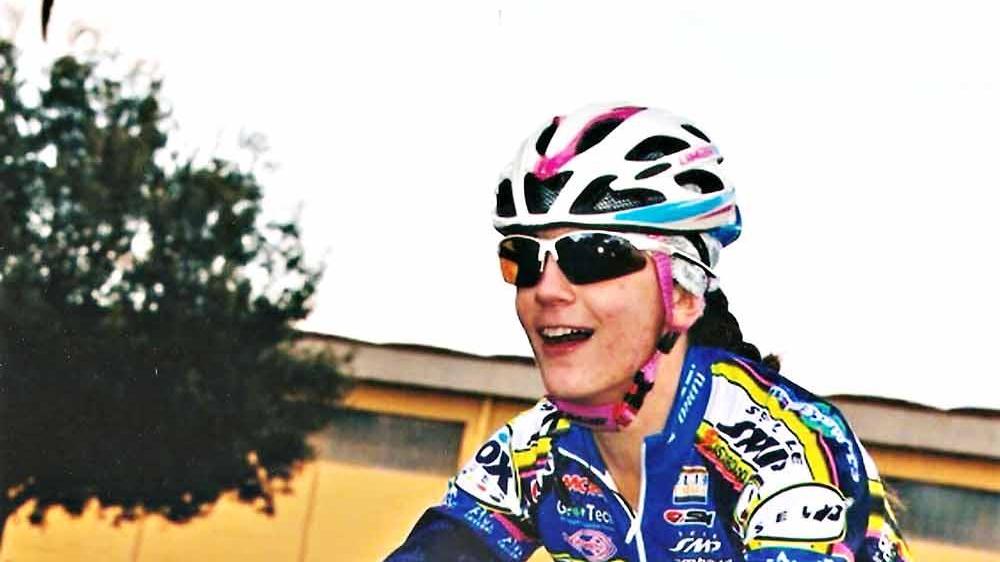 La giovane ciclista maddalenina Federica Nicolai