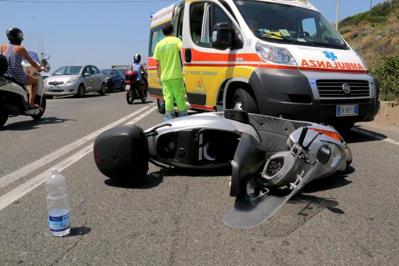 Lo scontro sul Romito (Marzi/Pentafoto)