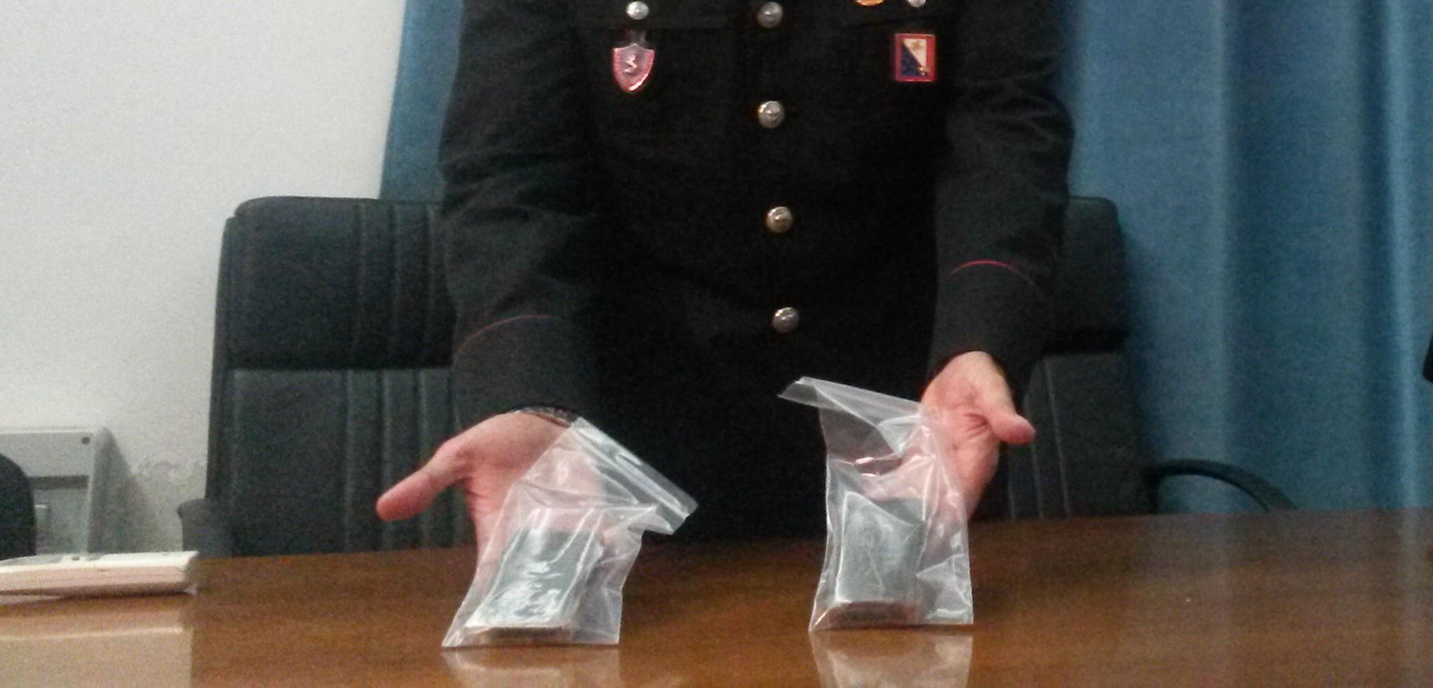 Hashish sequestrato (foto archivio)