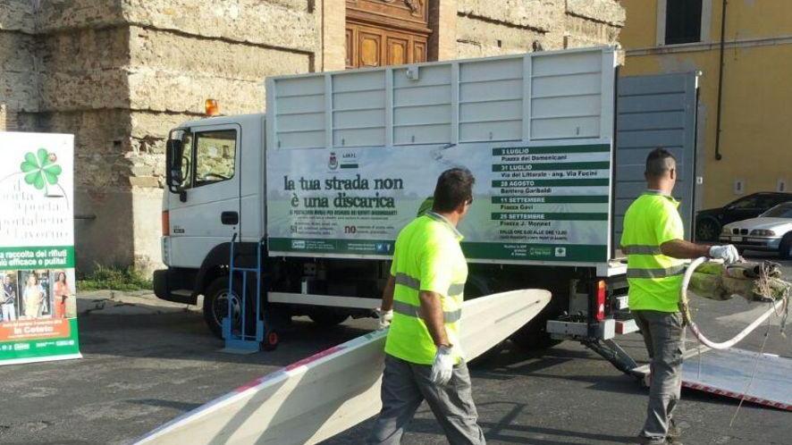 Dalle tv al surf, recuperati 800 chili di rifiuti