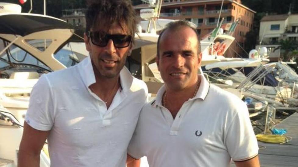Gigi Buffon e Ilaria D’Amico in barca all’Argentario
