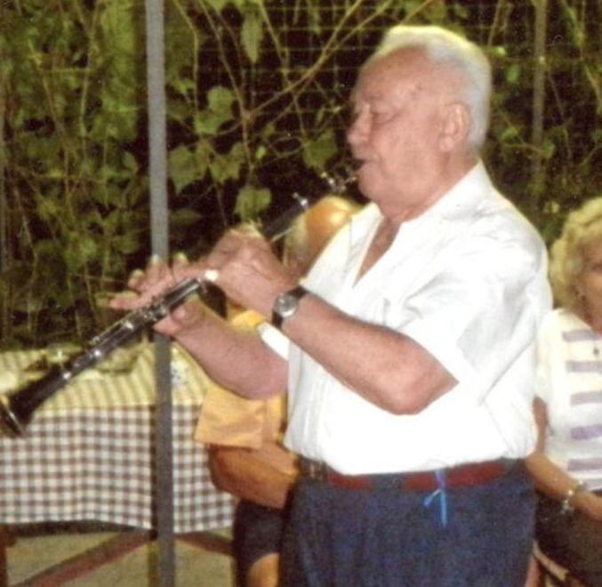 A 94 anni suona ancora nella banda 