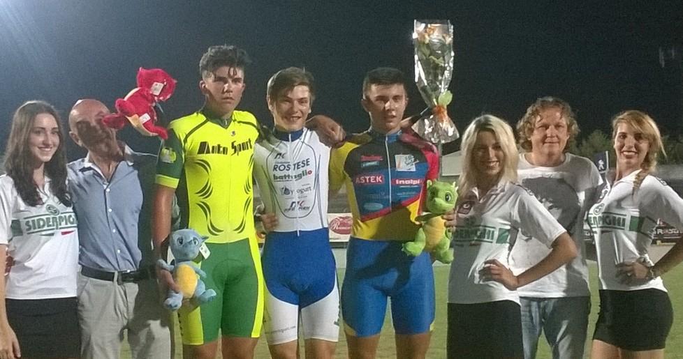 Calì, Cuppone, Barbato: en plein tra gli Esordienti nell’Omnium