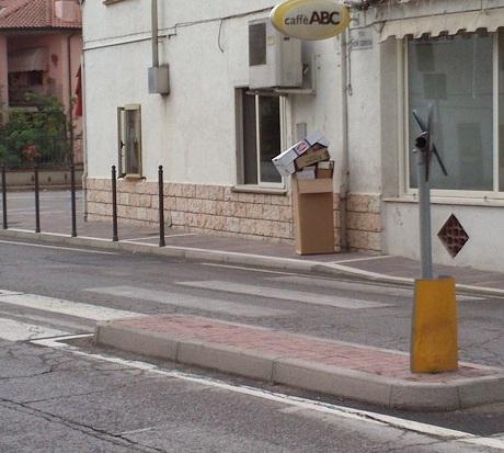 «Via Nuova Corriera pericolosa» 