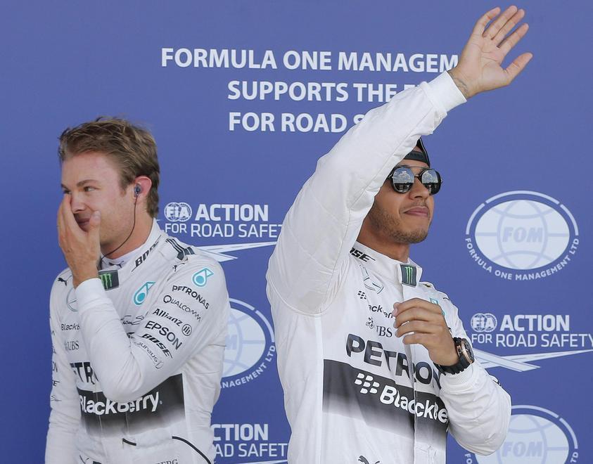 Silverstone, davanti le solite Mercedes 