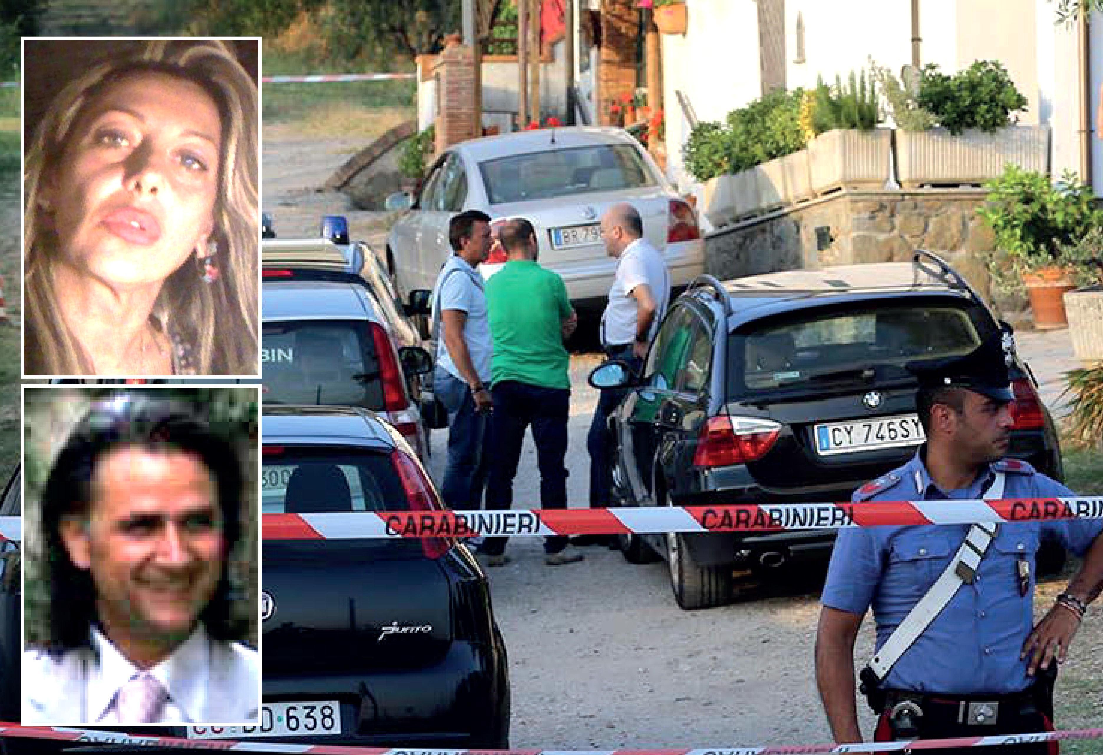 La casa dove si è consumata la tragedia, Isabella Bagnai e Davide Grilli