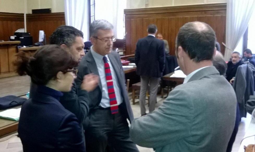 Un momento di pausa del processo