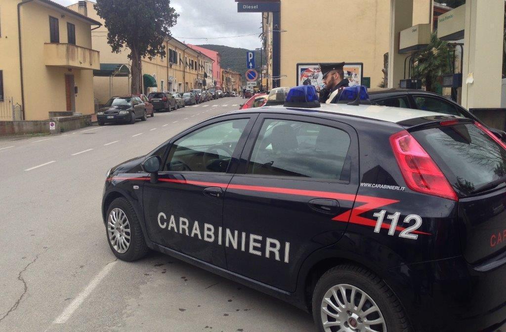 Una pattuglia dei carabinieri