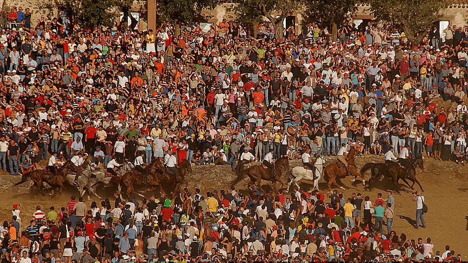 Un'immagine di repertorio dell'Ardia di Sedilo