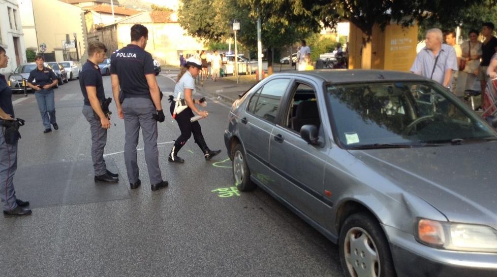 Bimba investita, stazionaria ma resta grave 