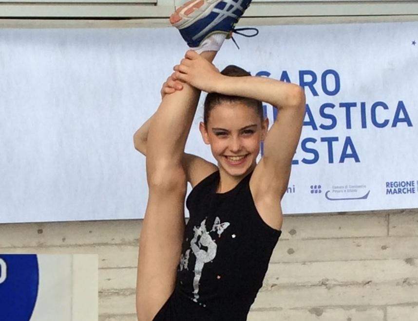 Ginnastica ritmica. Quinto posto per Gherardi (Solaris) a Pesaro