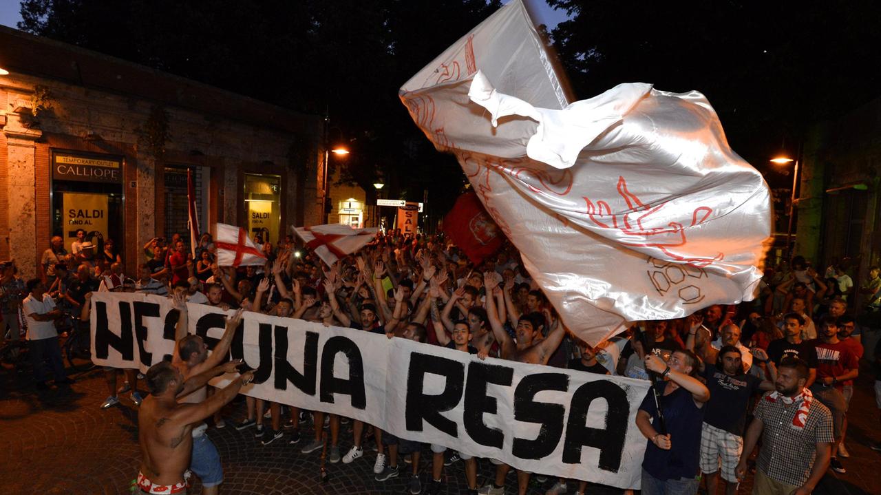 Un momento del corteo (foto Bf)